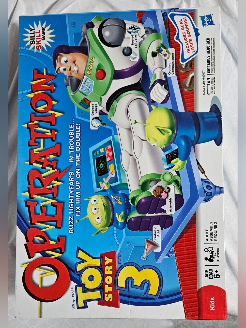 Toy Story 3 Operation Game- Buz Lightyear *read* (Mb1)